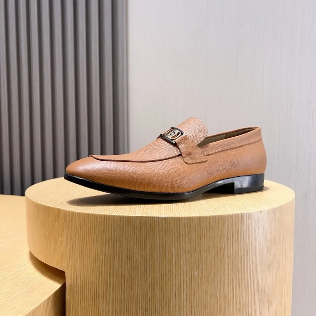 Factory P620💰🔥《Ferragamo》👏Latest•High-end top brand luxury~purchasing agent, top~quality. New fashionable business men's shoes🔜The uppers are made of original cashmere cowhide➕cowhide·lining, with fine workmanship. The original stylish and soft combination wear-resistant and non-slip outsole is light and comfortable on the feet. The real thing looks better in real life. Size: 38/44